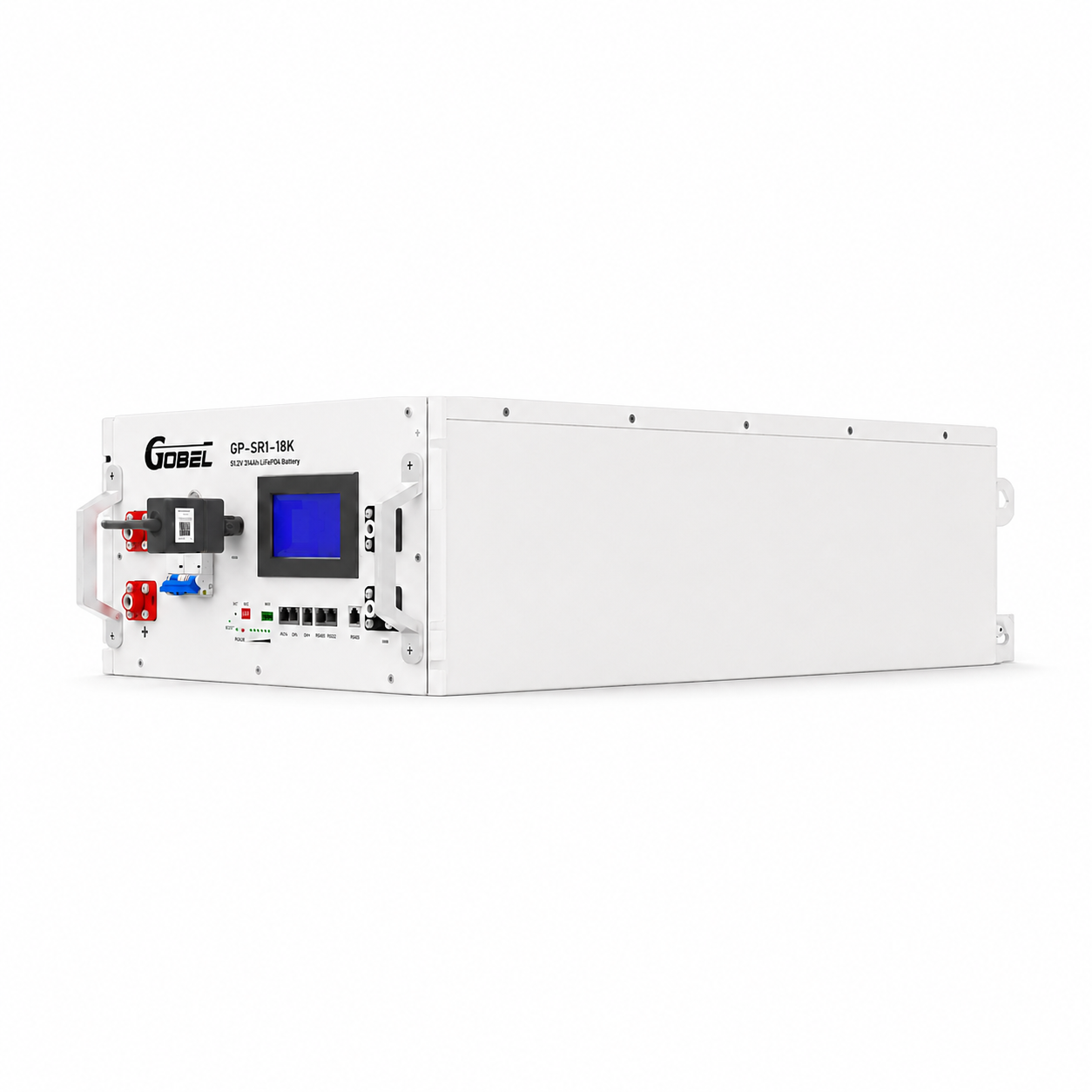 Gobel PowerFable 18 18.2kWh Solar Battery Module (51.2V 356Ah) - High-Density Server Rack LiFePO4, JK Active BMS Compatible with Victron/Deye/Growatt